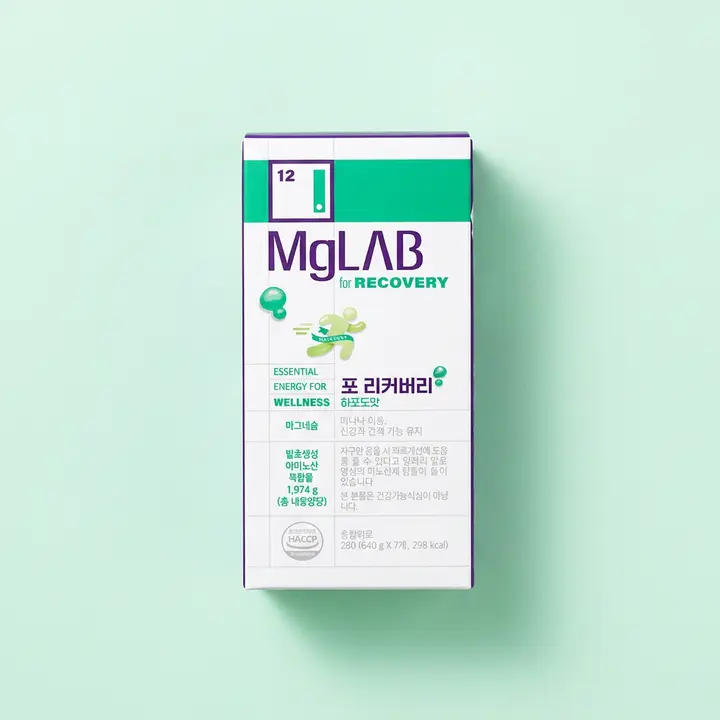 동화약품 마그랩 포 리커버리 BCAA 운동 에너지젤 마그네슘, 7포, 2개