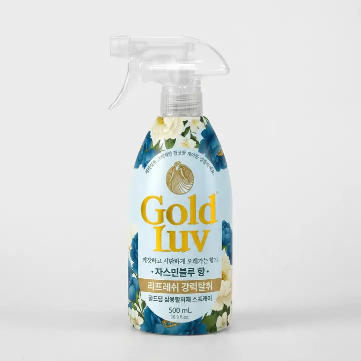 골드럽 섬유탈취제 자스민블루, 500ml, 3개