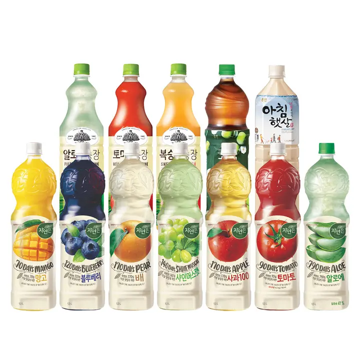 가야농장 자연은 종합 음료 세트, 1.5L, 12개