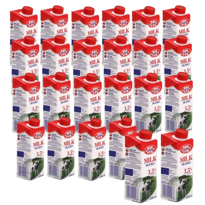 믈레코비타 3.5% 멸균우유, 250ml, 24개, 1개