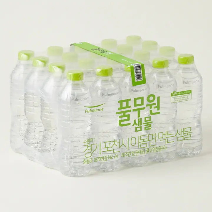 풀무원샘물 라벨랜덤, 500ml, 20개