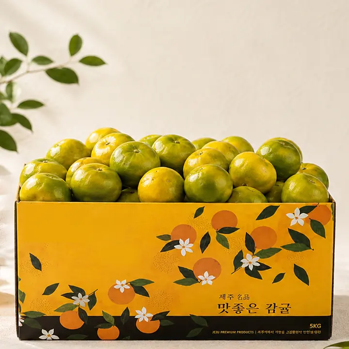 감동 제주 극조생 햇 감귤, 소과, 4.5kg, 1박스