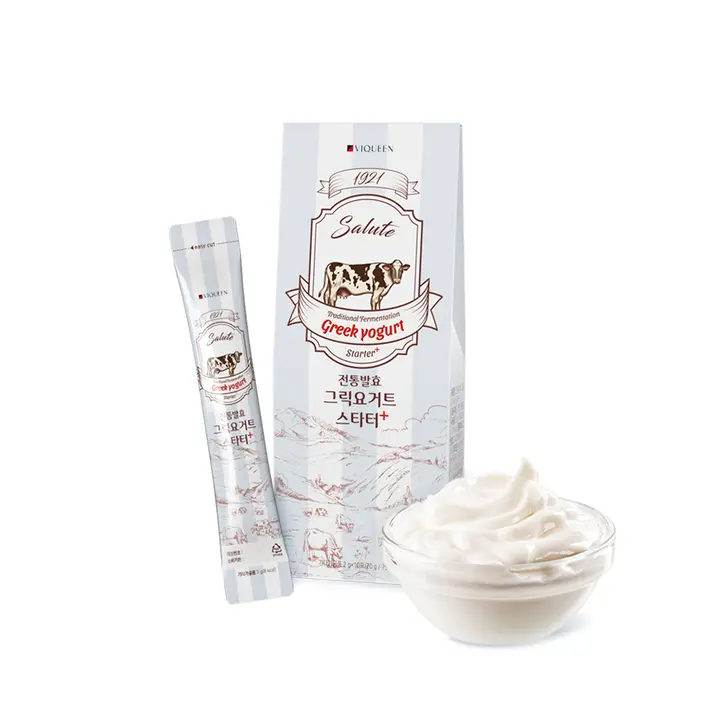 바이퀸 1921 살루트 전통발효 그릭 요거트 스타터 플러스, 60g, 10포, 3팩