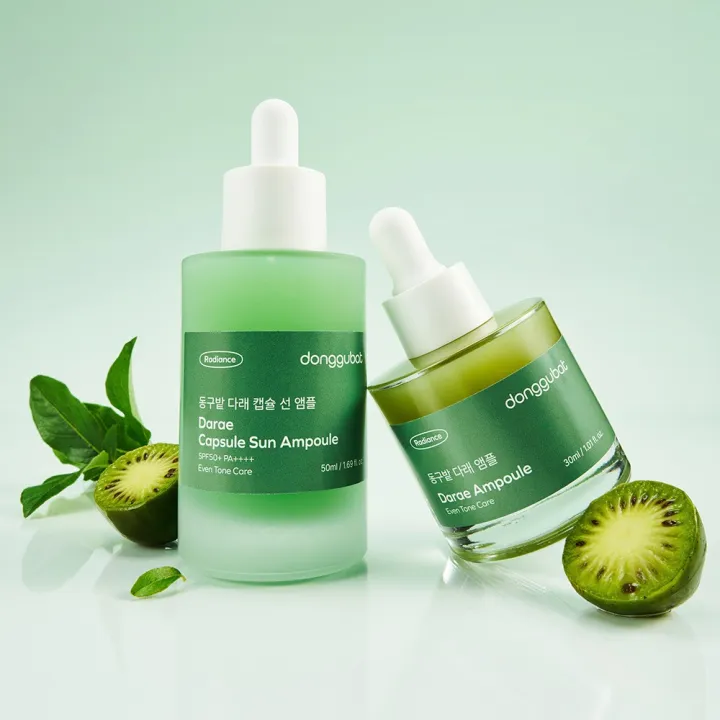 동구밭 다래 앰플 + 선앰플 2종 세트, 80ml, 1세트