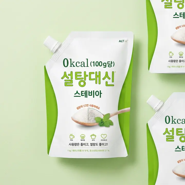 알티스트 설탕대신 스테비아, 1kg, 2개