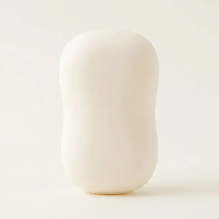 수제 치즈빵 말랑이, 슬랑이 비누, 화이트, 1개