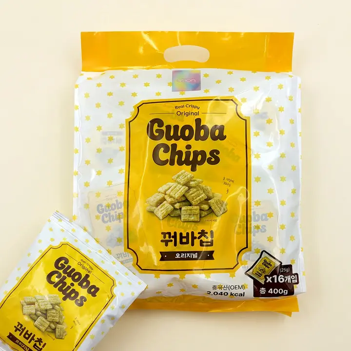 랑이랑 꿔바칩 오리지널, 400g, 16봉, 1개