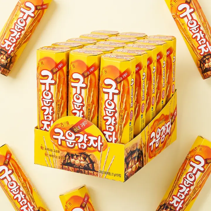 해태 구운감자, 27g, 15개