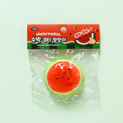 베어나인 수박 큐티 말랑이 2500, 1개