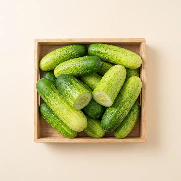 국내산 백다다기 오이, 3kg, 15개 내외, 1박스