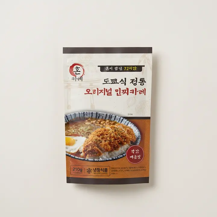 혼카레 도쿄식 정통 민찌카레, 오리지널, 210g, 10개