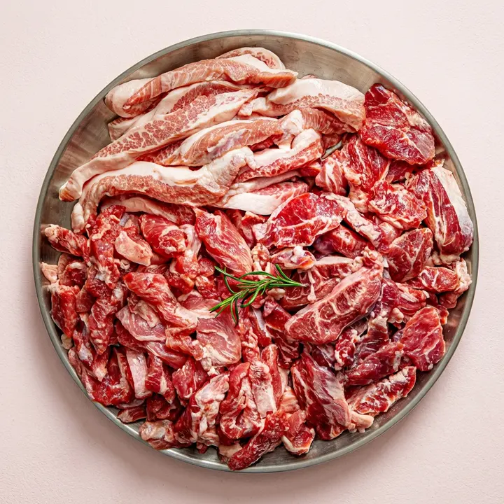 고기고 뒷고기모둠, 1kg, 1개