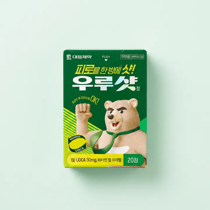 대웅제약 우루샷, 20정, 3개