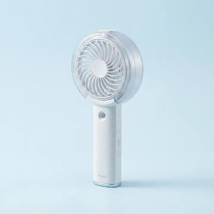 프롬비 미스트 사일런트스톰 저소음 휴대용 선풍기 FH282, 에어리블루, 1개