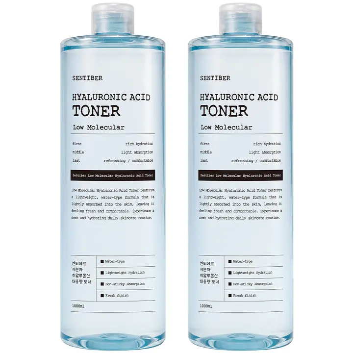 센티베르 저분자 히알루론산 토너, 1000ml, 2개