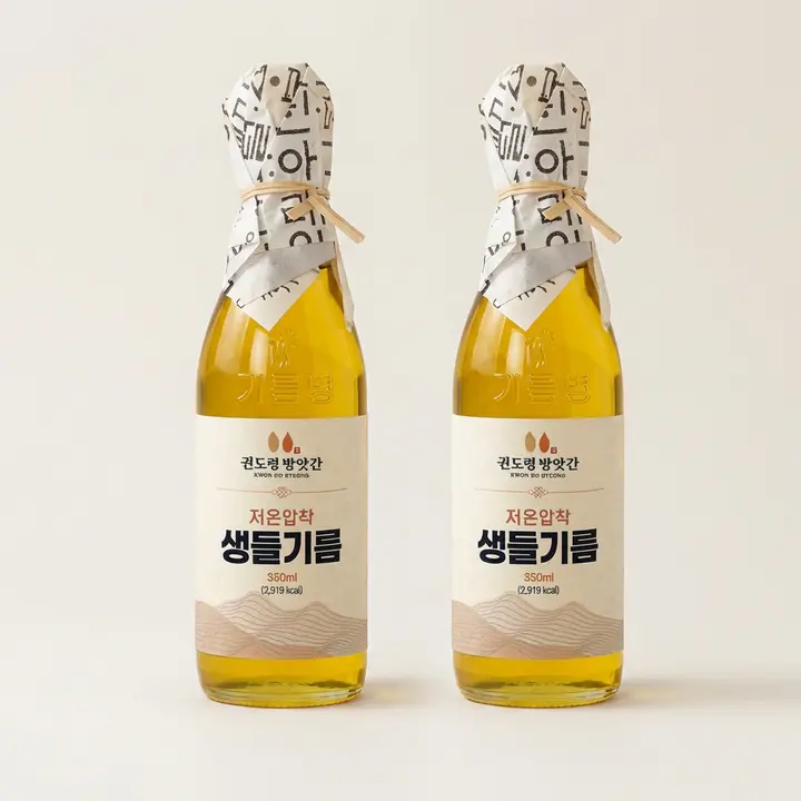 권도령방앗간 생들기름, 350ml, 2개