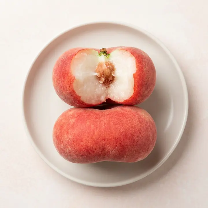 거반도 납작복숭아, 1kg, 1박스