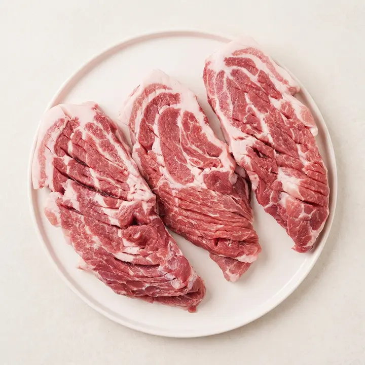 문경쑥돈 냉장 벌집구이용 목살, 300g, 3팩