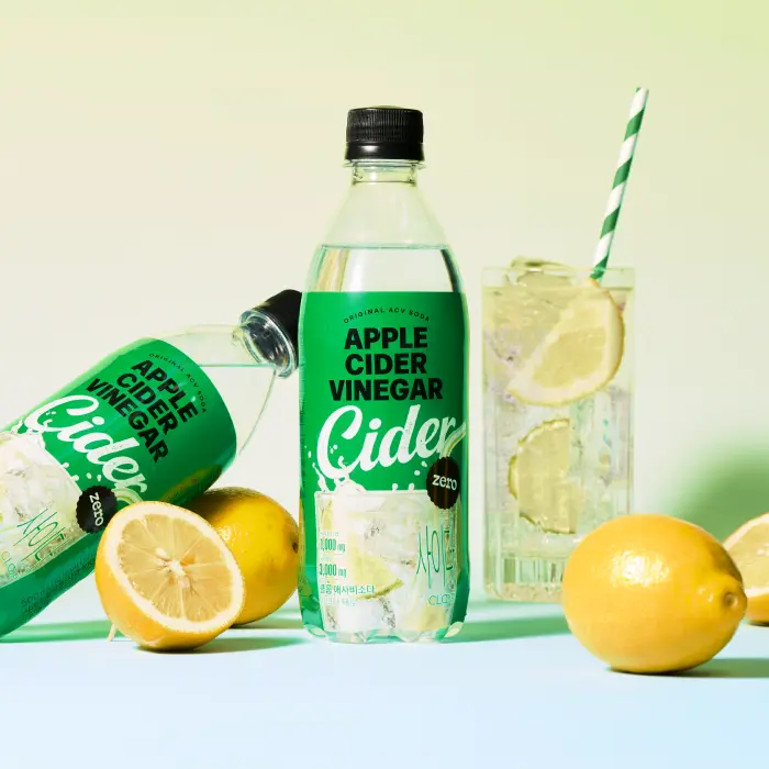 클룹 애사비소다 사이다 제로, 500ml, 6개