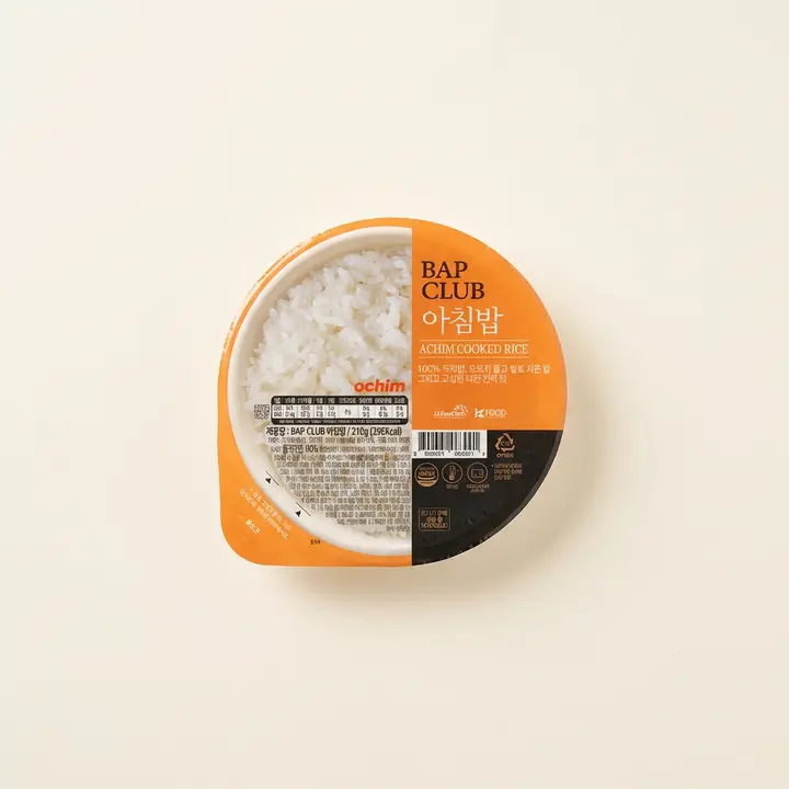 밥클럽 아침밥, 210g, 24개