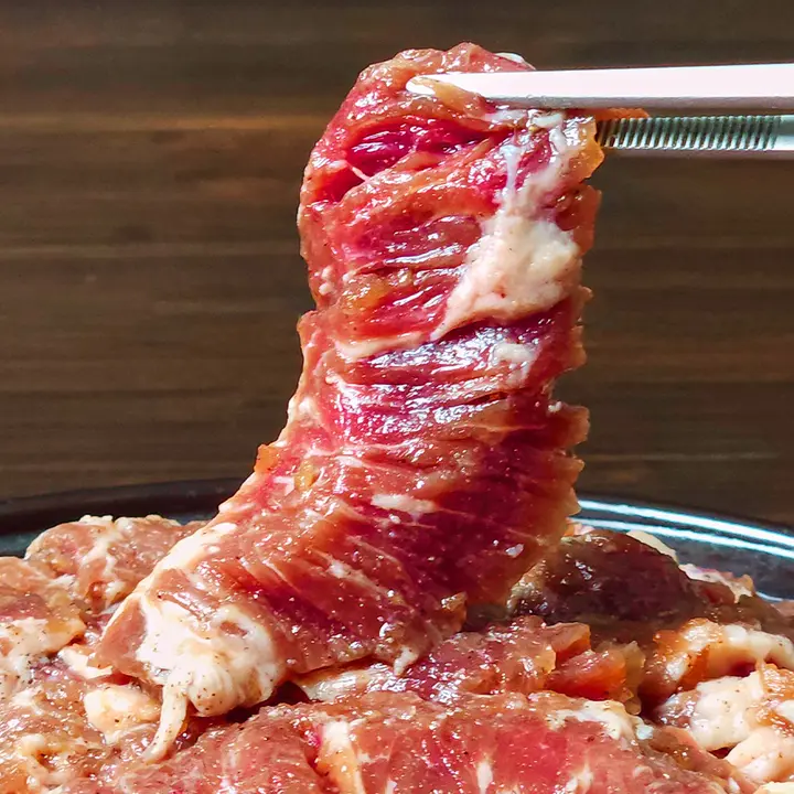 양념 치마살, 300g, 3개