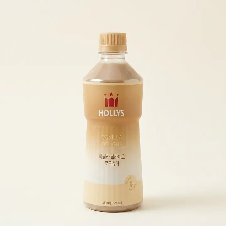 할리스 바닐라 딜라이트 로우슈거, 450ml, 24개