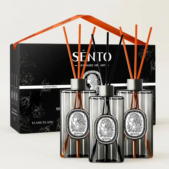 센토 인텐스 프리미엄 대용량 디퓨저, 일랑일랑, 550ml, 3개
