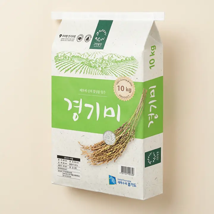 그린올린 2025년산 경기미, 상등급, 10kg, 1개