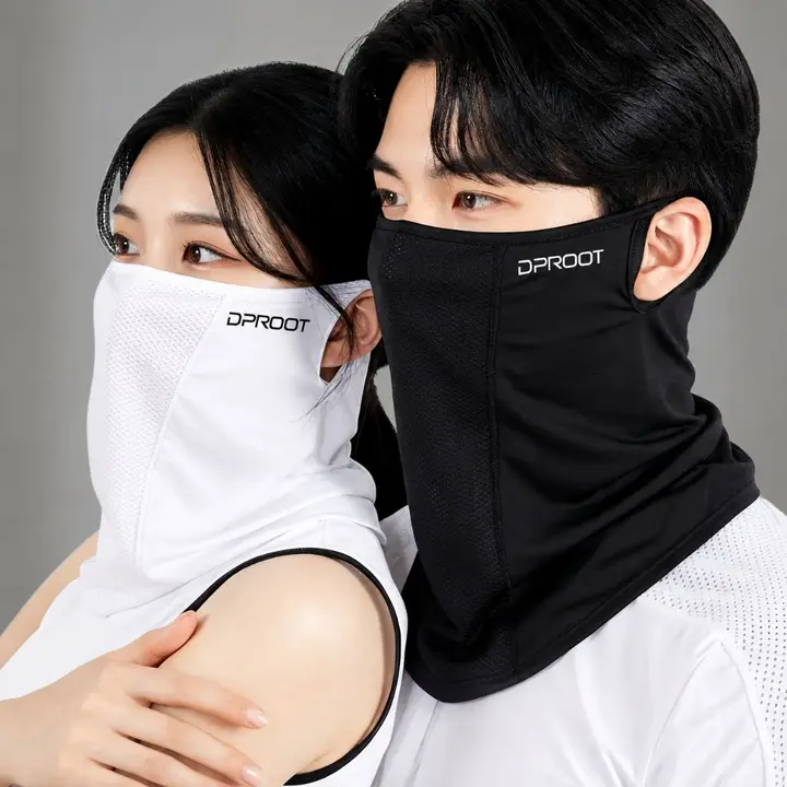 딥루트 자외선차단 마스크, 블랙+화이트, FREE, 1세트