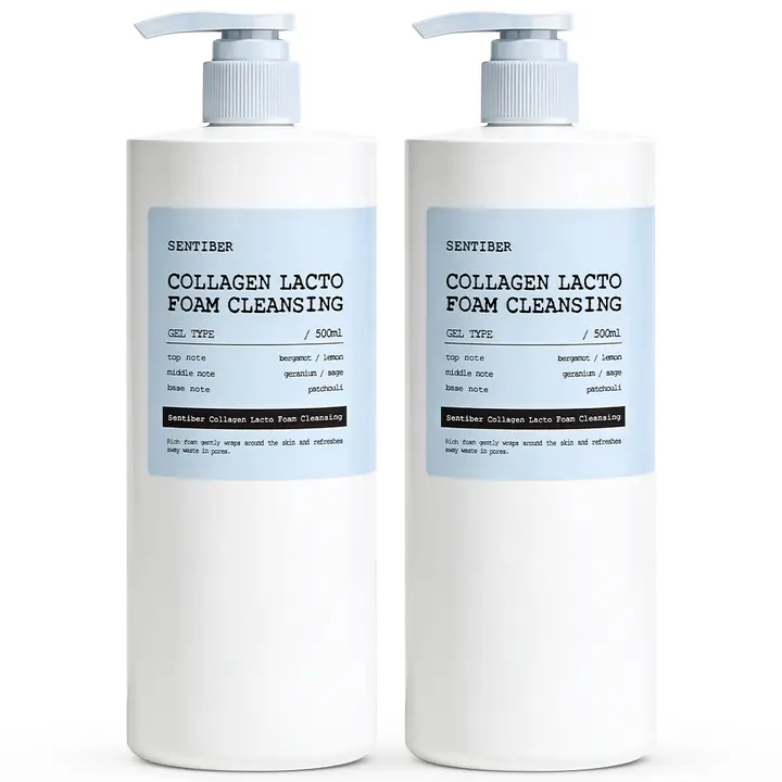 센티베르 콜라겐 락토 폼클렌징, 500ml, 2개