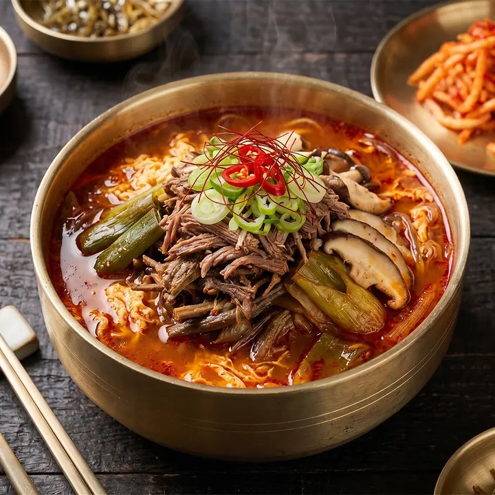 효명농수산 착한 얼큰 육개장, 2.5kg, 1팩