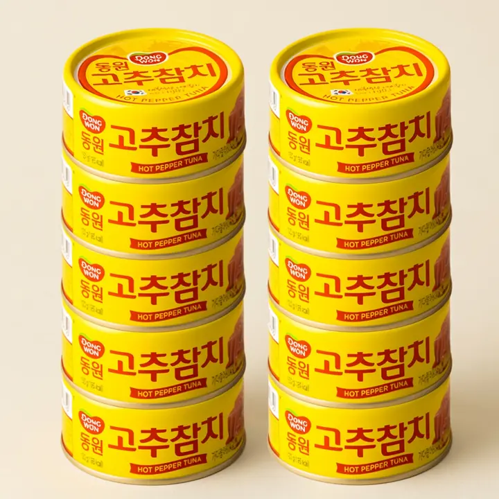 동원F&B 고추참치, 100g, 10개