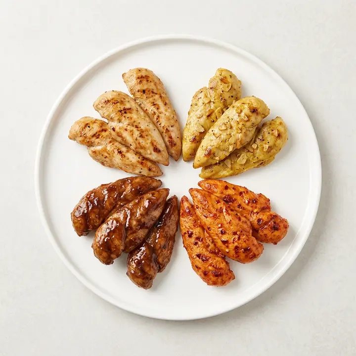 제이닭 안심살 4종, 100g, 30개