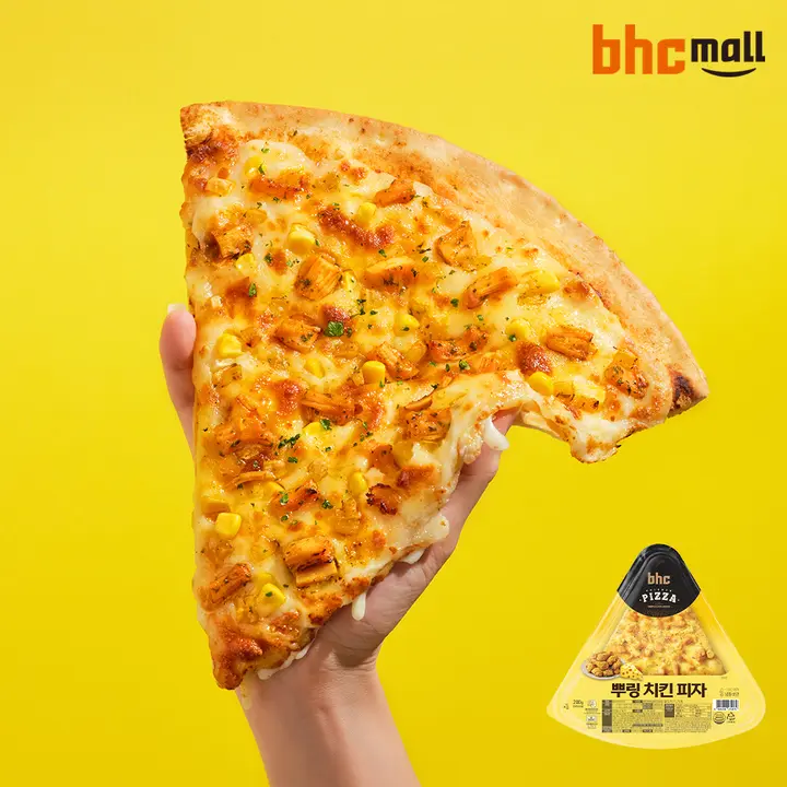 BHC 뿌링치킨피자, 200g, 5팩