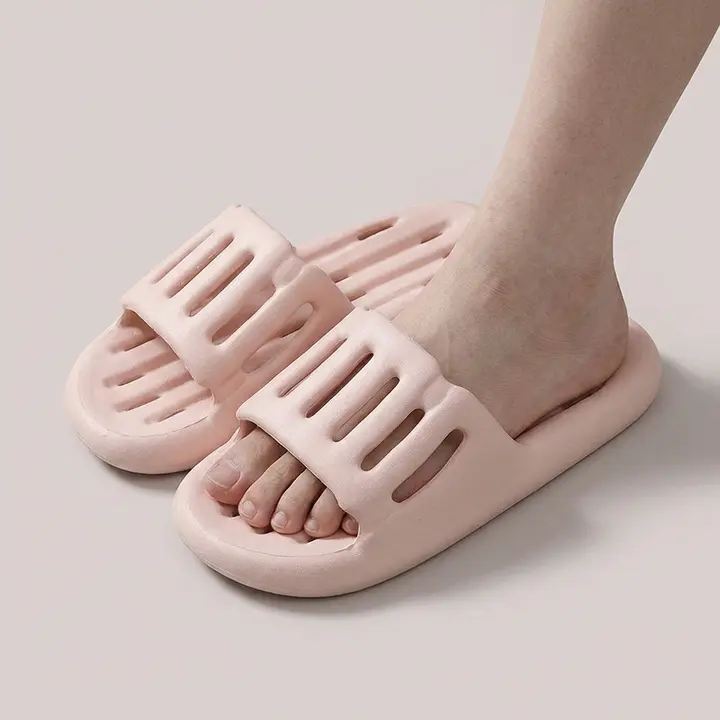 푹신 물빠짐 슬리퍼 MB-005, 여성화이트, 2개