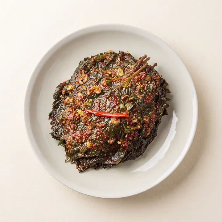 구첩반찬 깻잎무침, 1kg, 1개