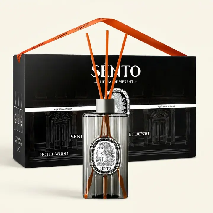 센토 인텐스 프리미엄 대용량 디퓨저, 호텔우드, 550ml, 3개