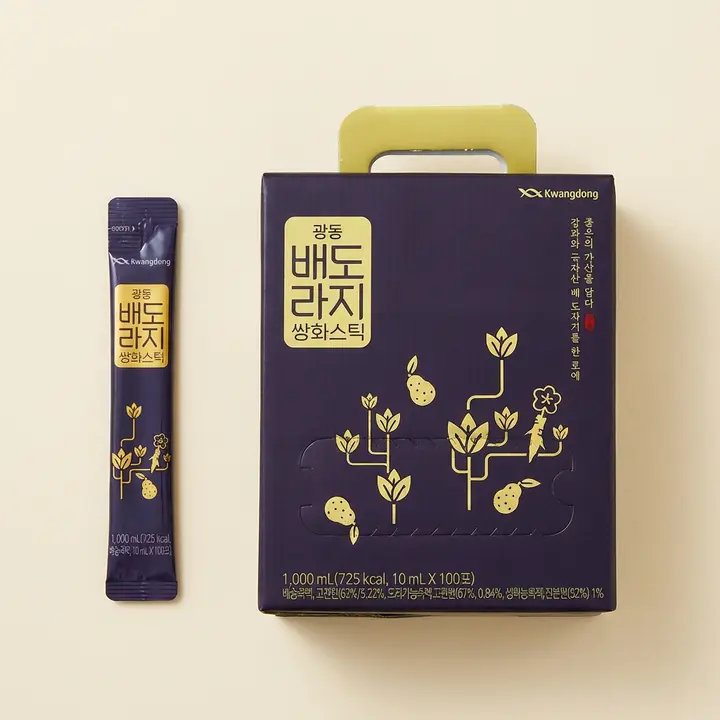 광동 배도라지 쌍화스틱, 10ml, 100포, 1개