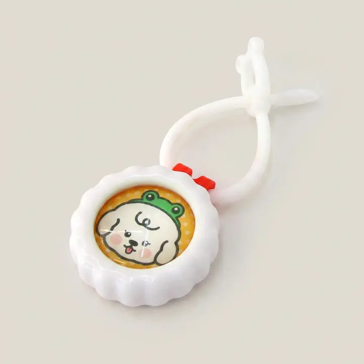 그로미펫 모기진드기 기피 강아지 산책 아로마 목걸이 클립, 레드, 3ml, 1개