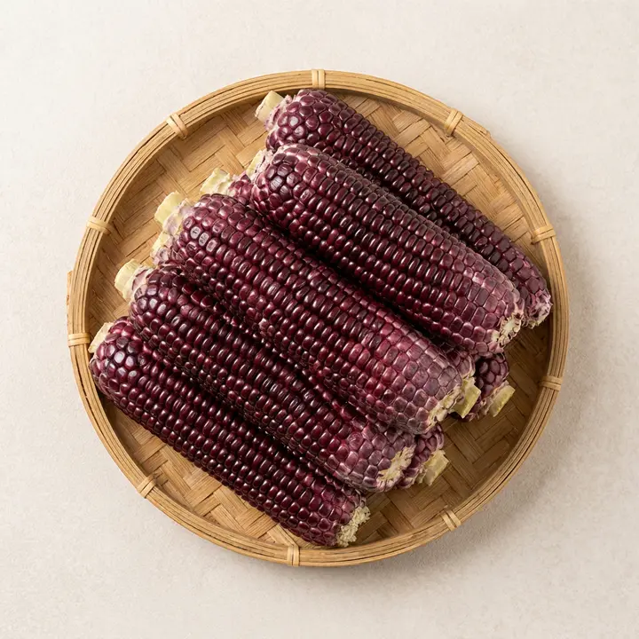 국내산 흑찰옥수수, 특품, 14cm, 10개