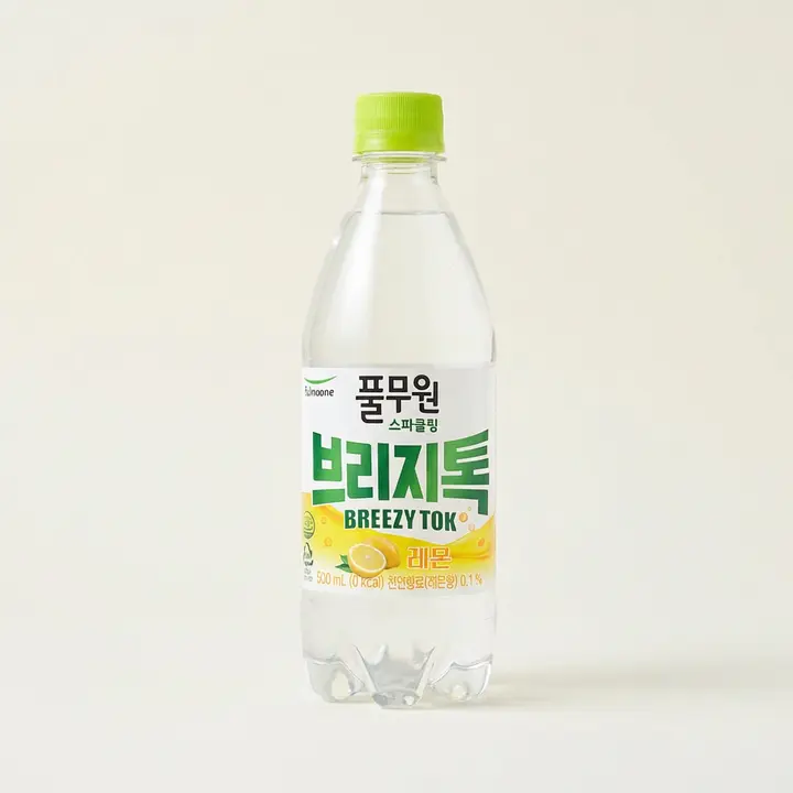 풀무원 스파클링 브리지톡 레몬, 500ml, 20개