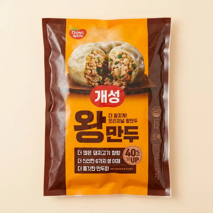 동원 개성 왕만두, 2.24kg, 2개