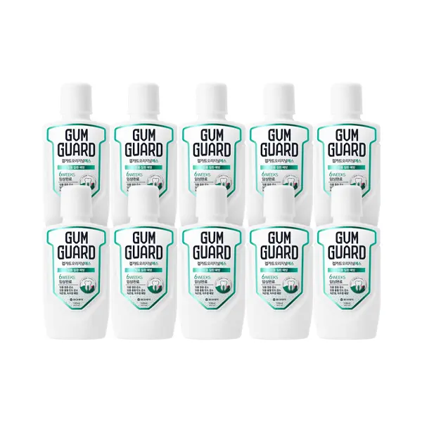 동아제약 검가드 오리지널 에스 휴대용 구강청결제, 100ml, 10개