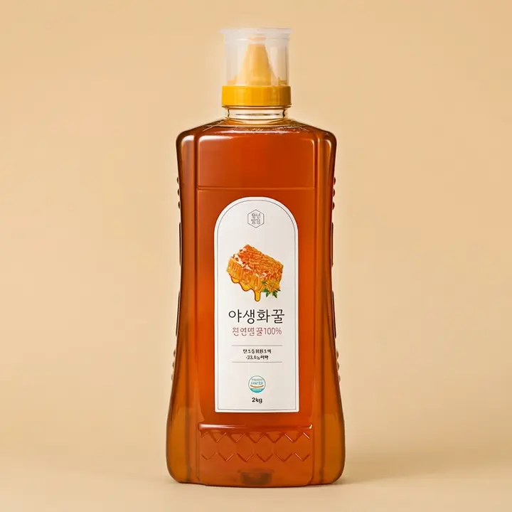 청년벌집 야생화꿀, 2kg, 1개