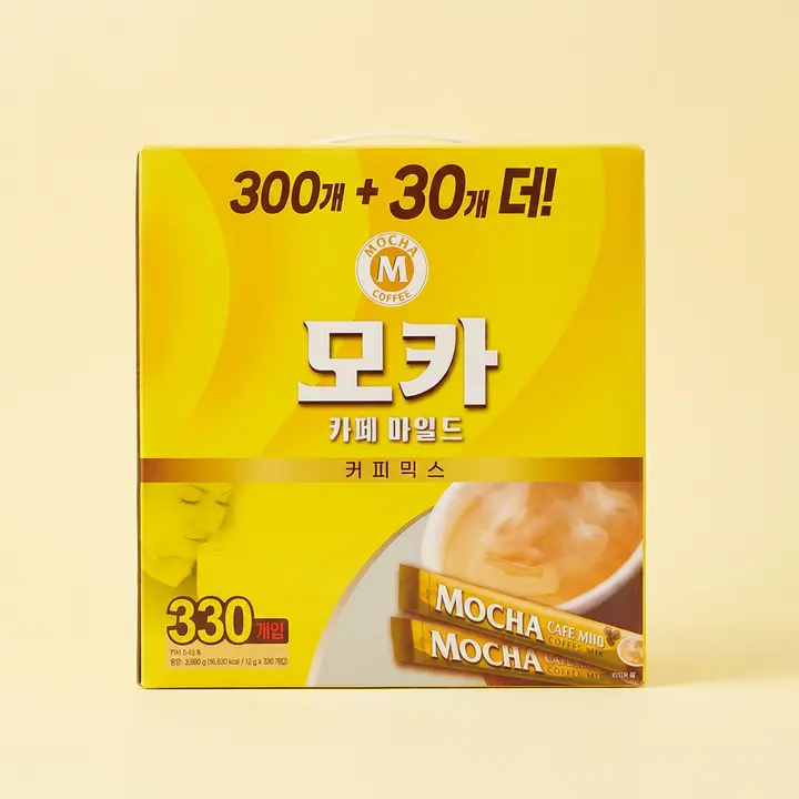 모카씨엔티 모카 카페마일드 커피믹스, 12g, 330개입, 1개
