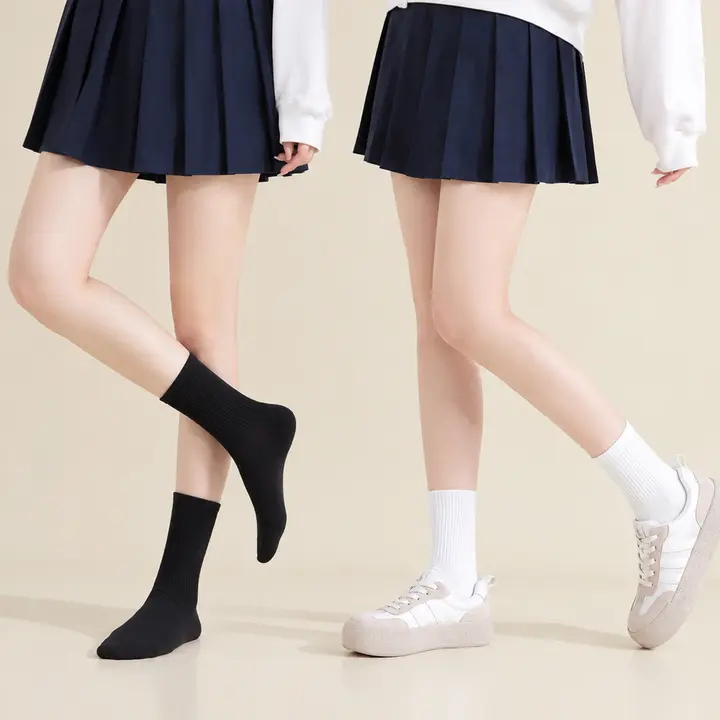 코욜하우키 핏플레인 장목 양말, 화이트, 12개