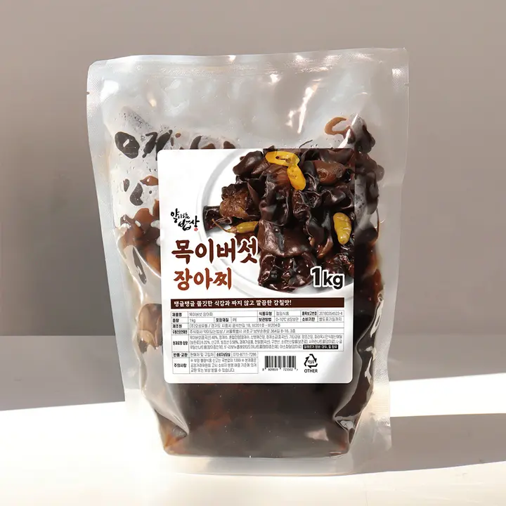 목이버섯 장아찌, 1kg, 1개