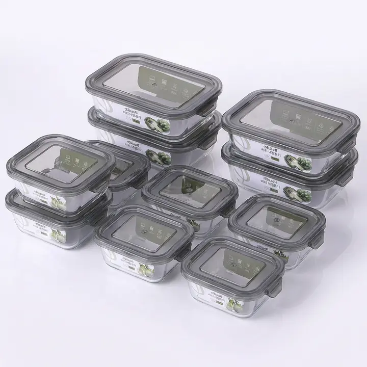 쉬젤 아티 내열유리 혼합 10종 세트, 320ml 3개 + 400ml 3개 + 520ml 2개 + 640ml 2개, 1세트