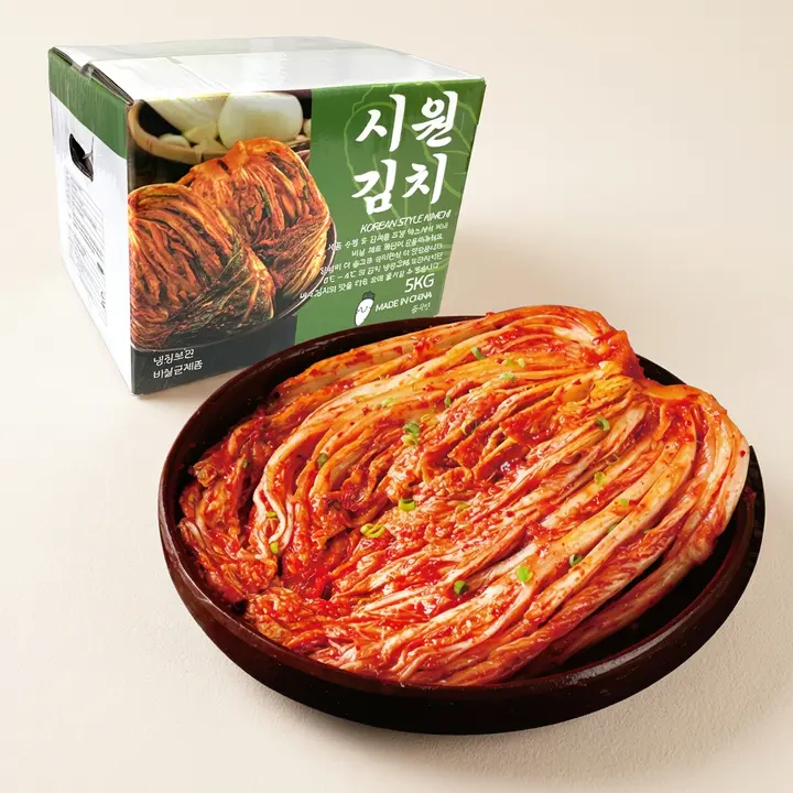 시원밥상 배추김치, 5kg, 1박스