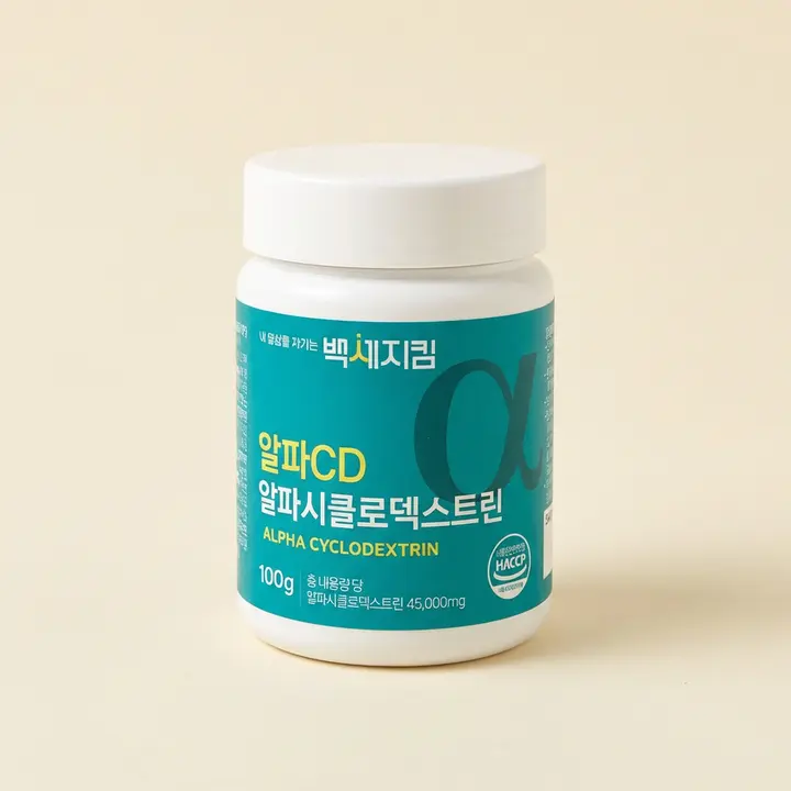 백세지킴 알파CD 알파시클로덱스트린, 100g, 3개